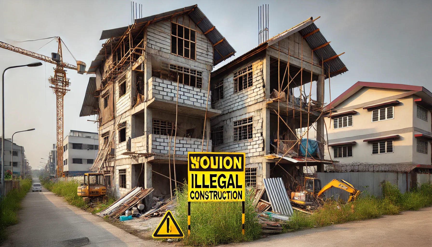 Процедура по издаване на удостоверение за търпимост на сграда, узаконяване на строеж