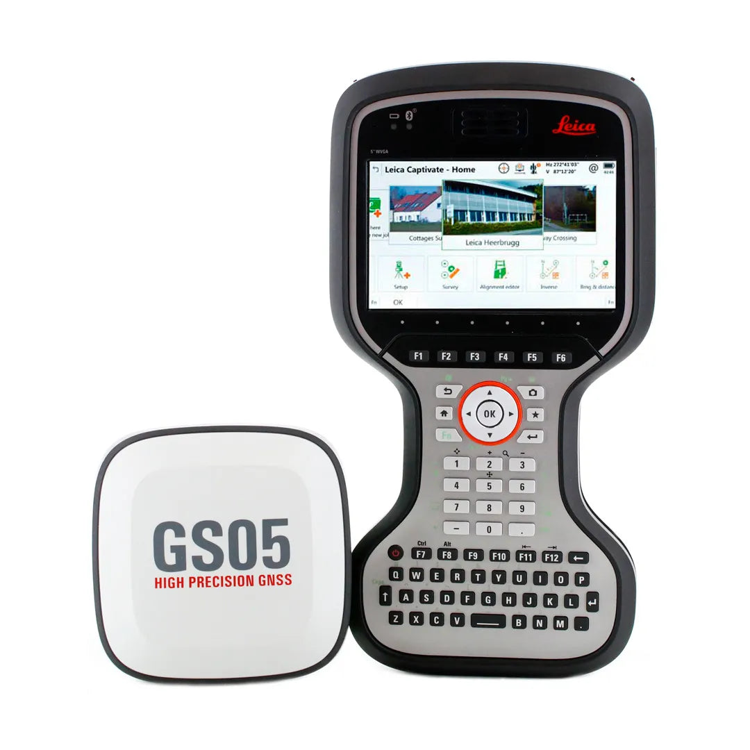 Leica GS05 GNSS & CS20 controller (eSIM and TILT) — PrecisionPro